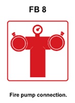 FB8 - Fire pump connection