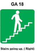 GA18 - Stairs going down (Left)