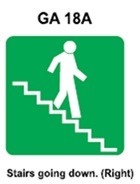 GA18A - Stairs going down (Right)