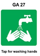 GA27 - Tap for washing hands