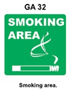 GA32 - Smoking area