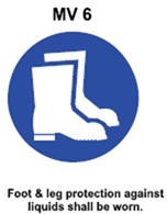 MV6 - Wear protective clothing