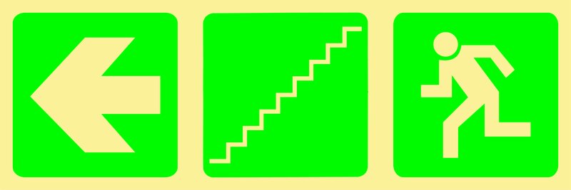 E17 - Stairs down with arrow (left)