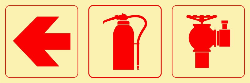 F11 - Arrow left + extinguisher + hydrant