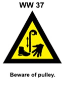 WW37 - Warning of high noise levels